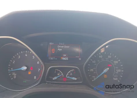 2016 Ford Focus Titanium из США, поврежденный, VIN 1FADP3J26GL382371